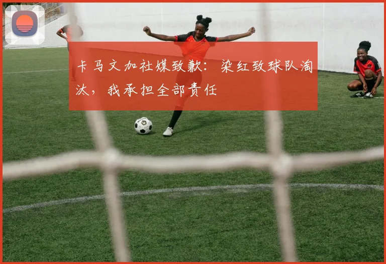 卡马文加社媒致歉：染红致球队淘汰，我承担全部责任