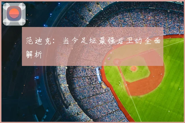 范迪克：当今足坛最强后卫的全面解析
